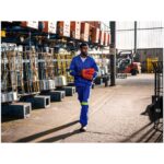 Artisan Premium 100% Cotton Jacket - Reflective Arms - Yellow Tape - Image 21