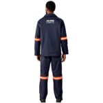 Artisan Premium 100% Cotton Jacket - Reflective Arms - Orange Tape - Image 14
