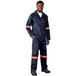 Artisan Premium 100% Cotton Jacket - Reflective Arms - Orange Tape - Image 5