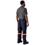 Artisan Premium 100% Cotton Pants - Reflective Legs - Orange Tape - Image 8
