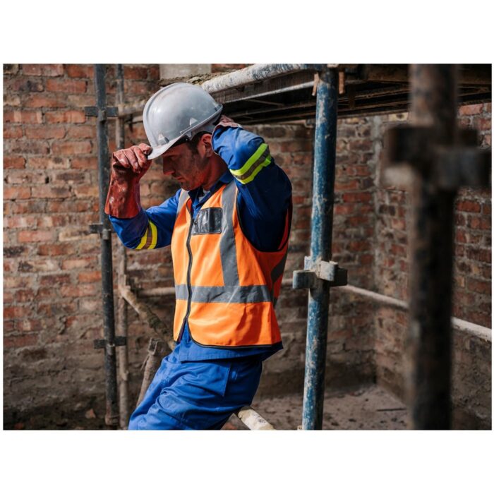 Direction En4 Hi-Viz Reflective Full Zip Vest - Image 6