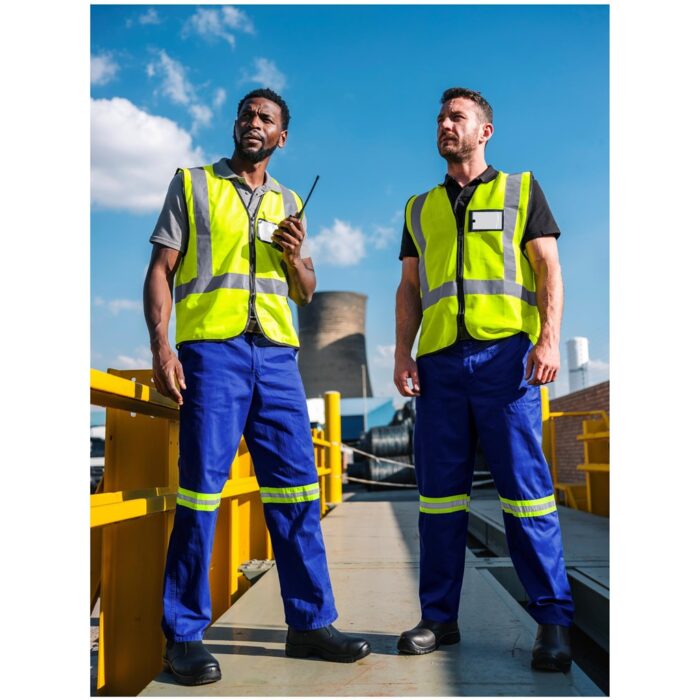 Direction En4 Hi-Viz Reflective Full Zip Vest - Image 7