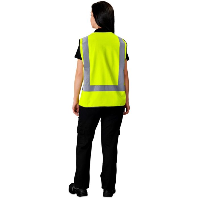 Direction En4 Hi-Viz Reflective Full Zip Vest - Image 5