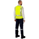 Airport Hi-Viz Reflective Full Zip Vest - Image 3