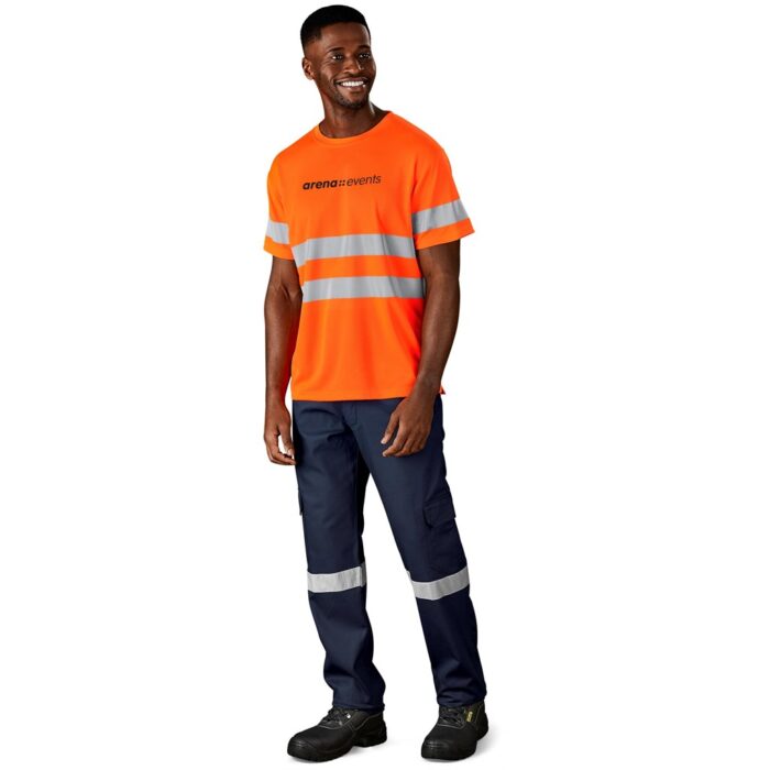 Construction Hi-Viz Reflective T-Shirt - Image 4