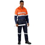 Access Vented Two-Tone Reflective Work Shirt - Image 8