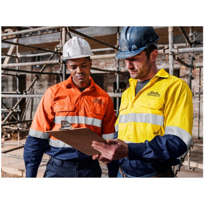 Access Vented Two-Tone Reflective Work Shirt - Image 15