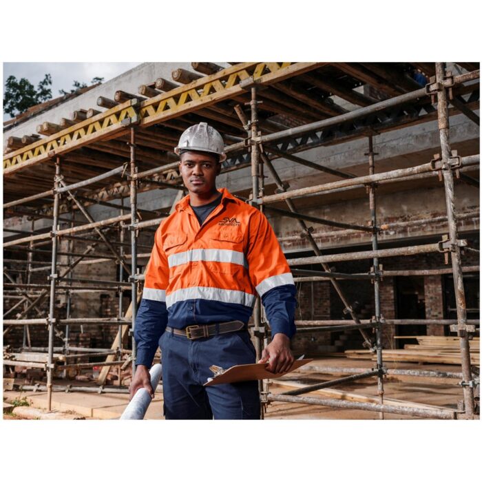 Access Vented Two-Tone Reflective Work Shirt - Image 14