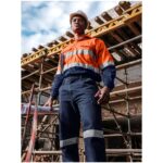 Access Vented Two-Tone Reflective Work Shirt - Image 7