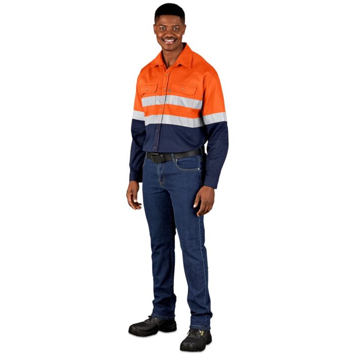 Access Vented Two-Tone Reflective Work Shirt - Image 5