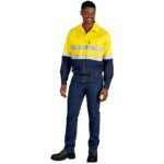 Access Vented Two-Tone Reflective Work Shirt - Image 2