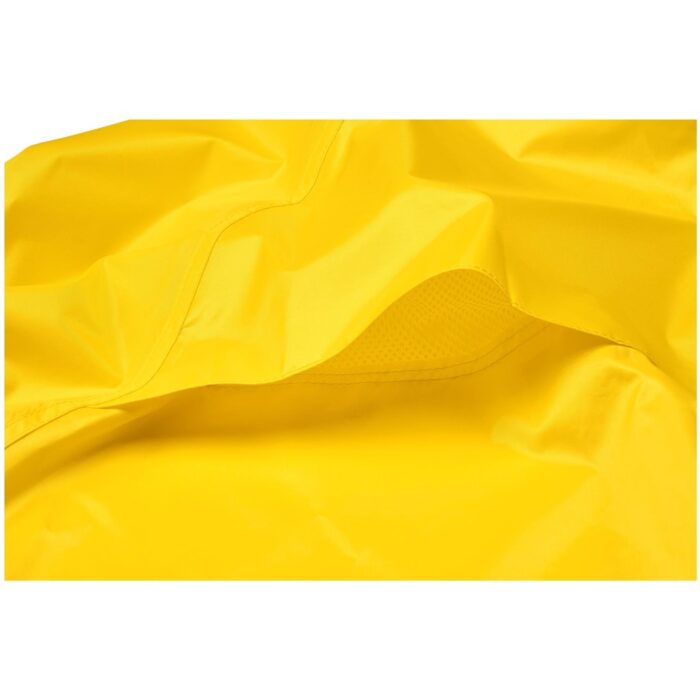Thunder Rubberised Polyester/Pvc Raincoat - Yellow - Image 4