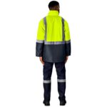 Hazard Padded Two-Tone Hi-Viz Reflective Jacket - Image 23