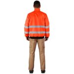 Techno Padded Hi-Viz Reflective Bunny Jacket - Image 3