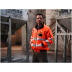 Techno Padded Hi-Viz Reflective Bunny Jacket - Image 4