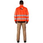 Techno Padded Hi-Viz Reflective Bunny Jacket - Image 5