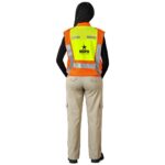 Metro Two-Tone Hi-Viz Reflective Zip-Off Jacket - Image 14