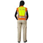 Metro Two-Tone Hi-Viz Reflective Zip-Off Jacket - Image 19