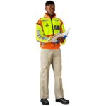 Metro Two-Tone Hi-Viz Reflective Zip-Off Jacket - Image 7
