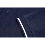 Mens Ash Golf Shirt - Navy - Image 2