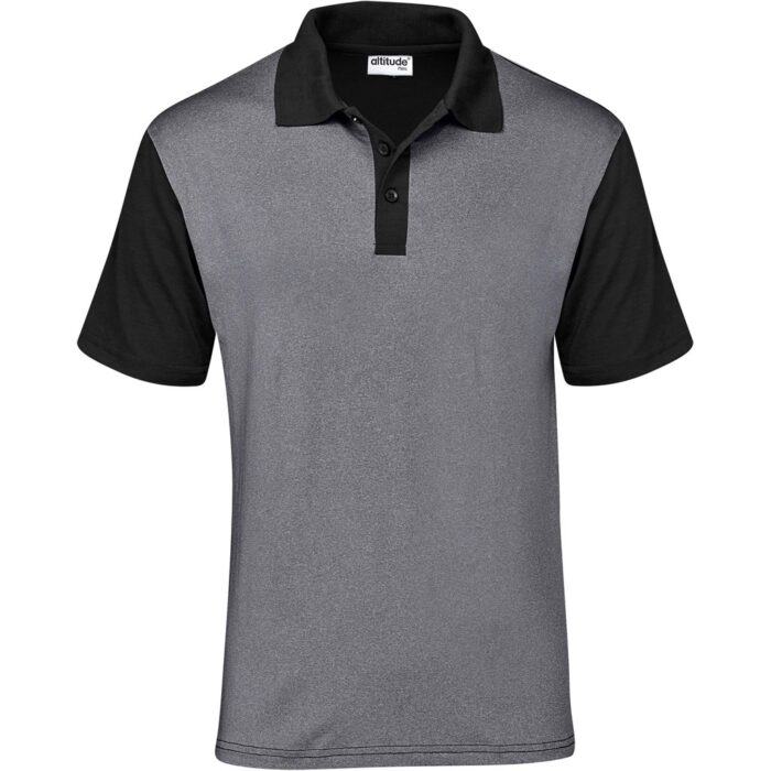 Mens Crossfire Golf Shirt - Grey - Image 1
