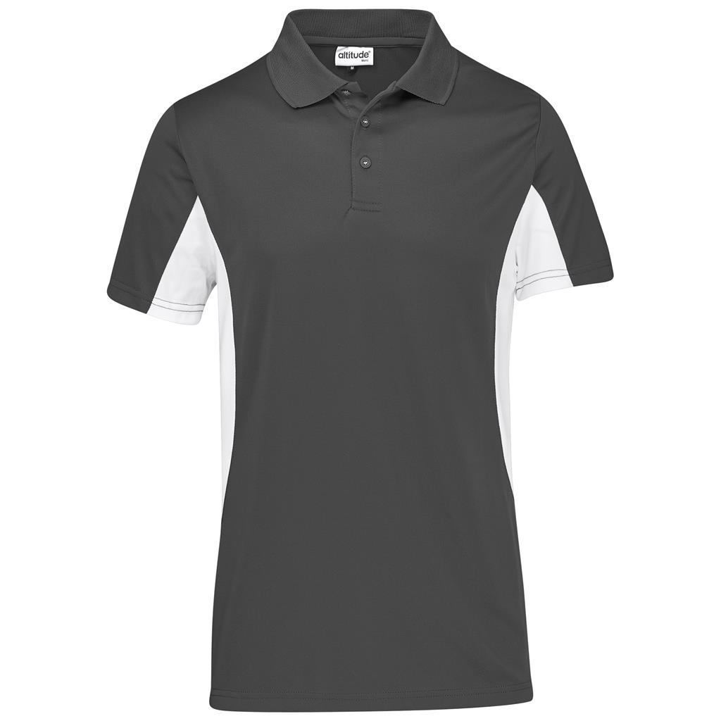 ALT-CPGK-GY_1024X1024 Kids Championship Golf Shirt - Grey - Image 1