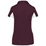 Ladies Championship Golf Shirt - Maroon - Image 2