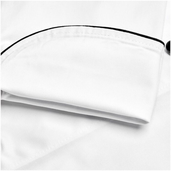 Unisex Long Sleeve Dijon Chef Jacket - Image 4