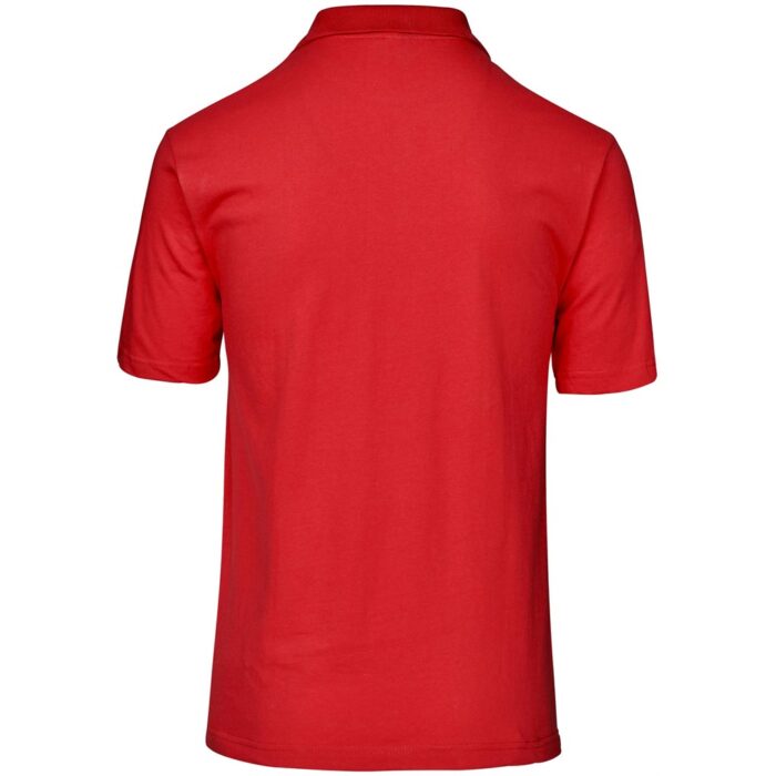 Mens Galway Golf Shirt - Red - Image 2