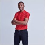 Mens Milan Golf Shirt - Image 2
