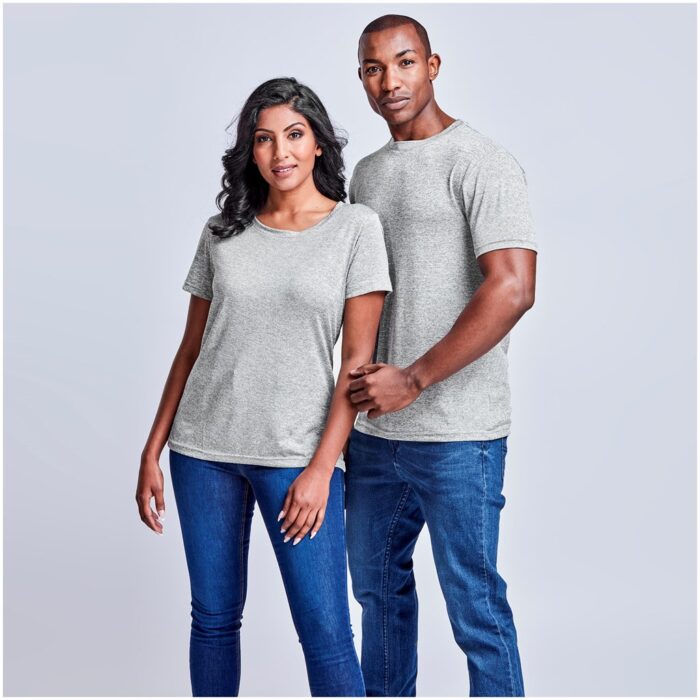 Mens Oregon Melange T-Shirt - Image 2