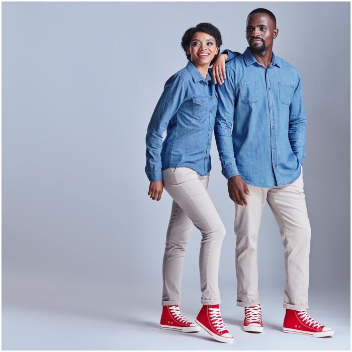 Unisex Retro High Top Canvas Sneaker - Image 7