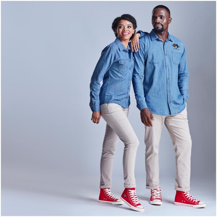 Unisex Retro High Top Canvas Sneaker - Image 4