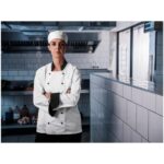 Unisex Long Sleeve Toulon Chef Jacket - Image 14
