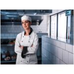 Unisex Long Sleeve Toulon Chef Jacket - Image 4