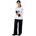 Unisex Long Sleeve Toulon Chef Jacket - Image 8