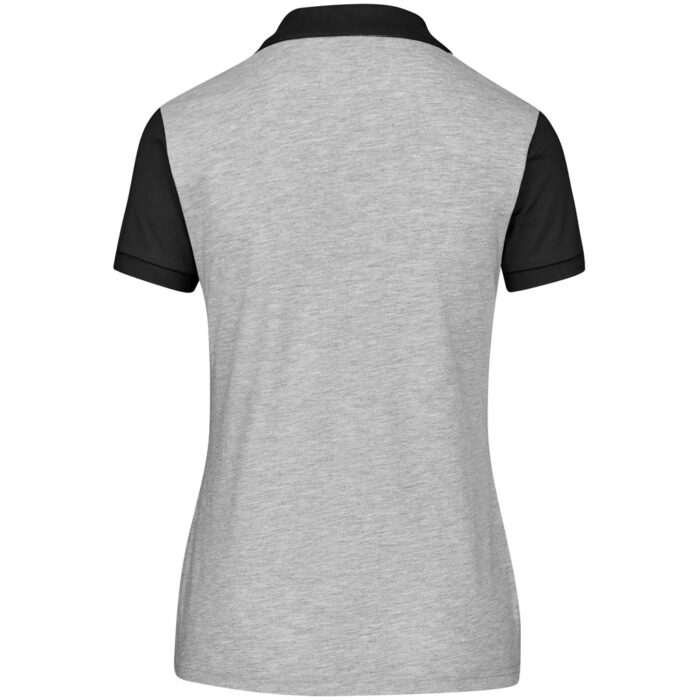 Ladies Urban Golf Shirt - Black - Image 2