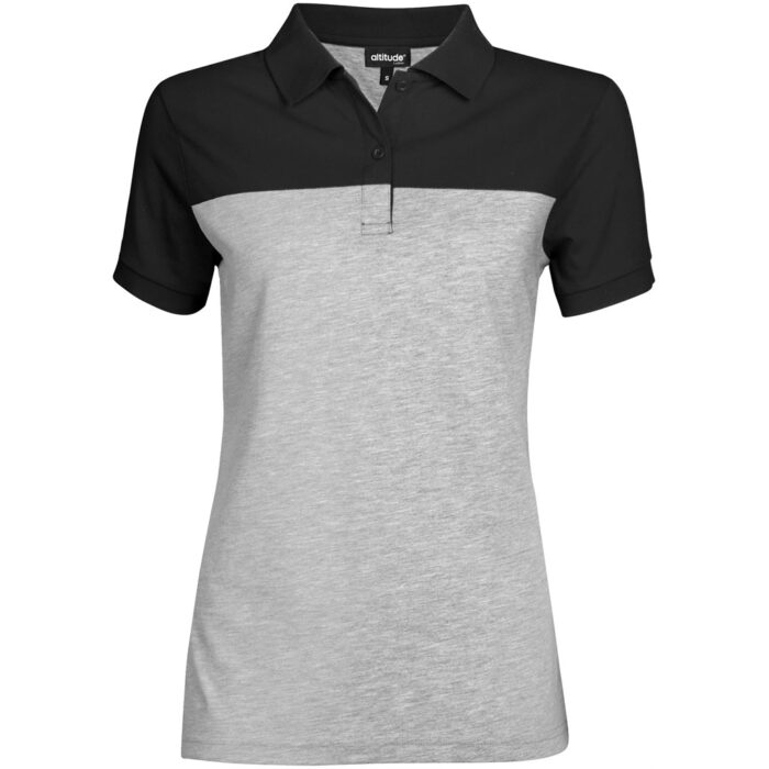 Ladies Urban Golf Shirt - Black - Image 1