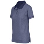 Ladies Verge Golf Shirt - Navy - Image 2