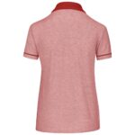 Ladies Verge Golf Shirt - Red - Image 2