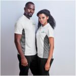 Mens Zeus Golf Shirt - Image 2