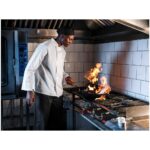 Unisex Long Sleeve Zest Chef Jacket - Image 6