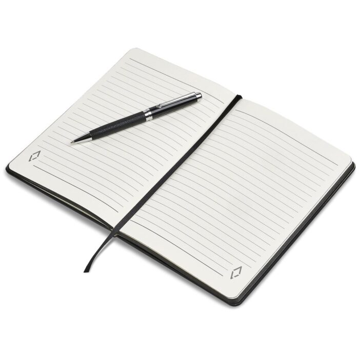 Alex Varga Corinthia Hard Cover Notebook & Pen Set - Image 5