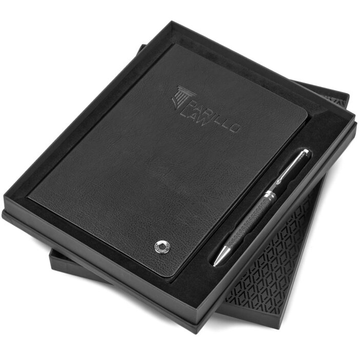 Alex Varga Corinthia Hard Cover Notebook & Pen Set - Image 12