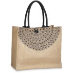 Okiyo Kashira Jute Tote - Image 4