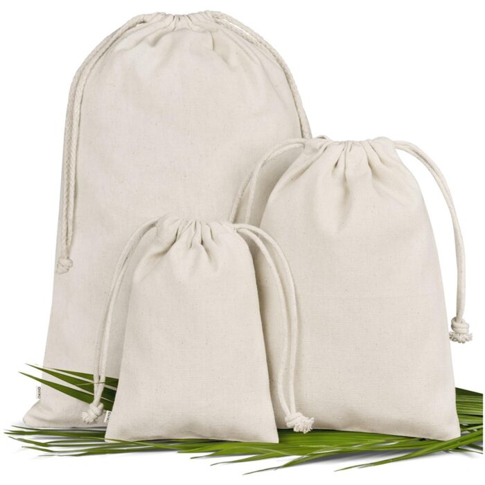 Okiyo Chikara Maxi Cotton Drawstring Pouch - Image 3
