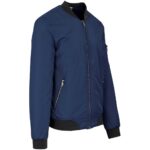 Mens Crusader Bomber Jacket - Navy - Image 4