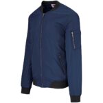 Mens Crusader Bomber Jacket - Navy - Image 3