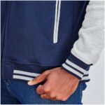 Mens Princeton Hooded Sweater - Navy - Image 2
