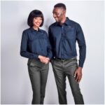 Ladies Long Sleeve Kensington Shirt - Image 3